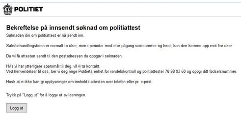 Politiattest